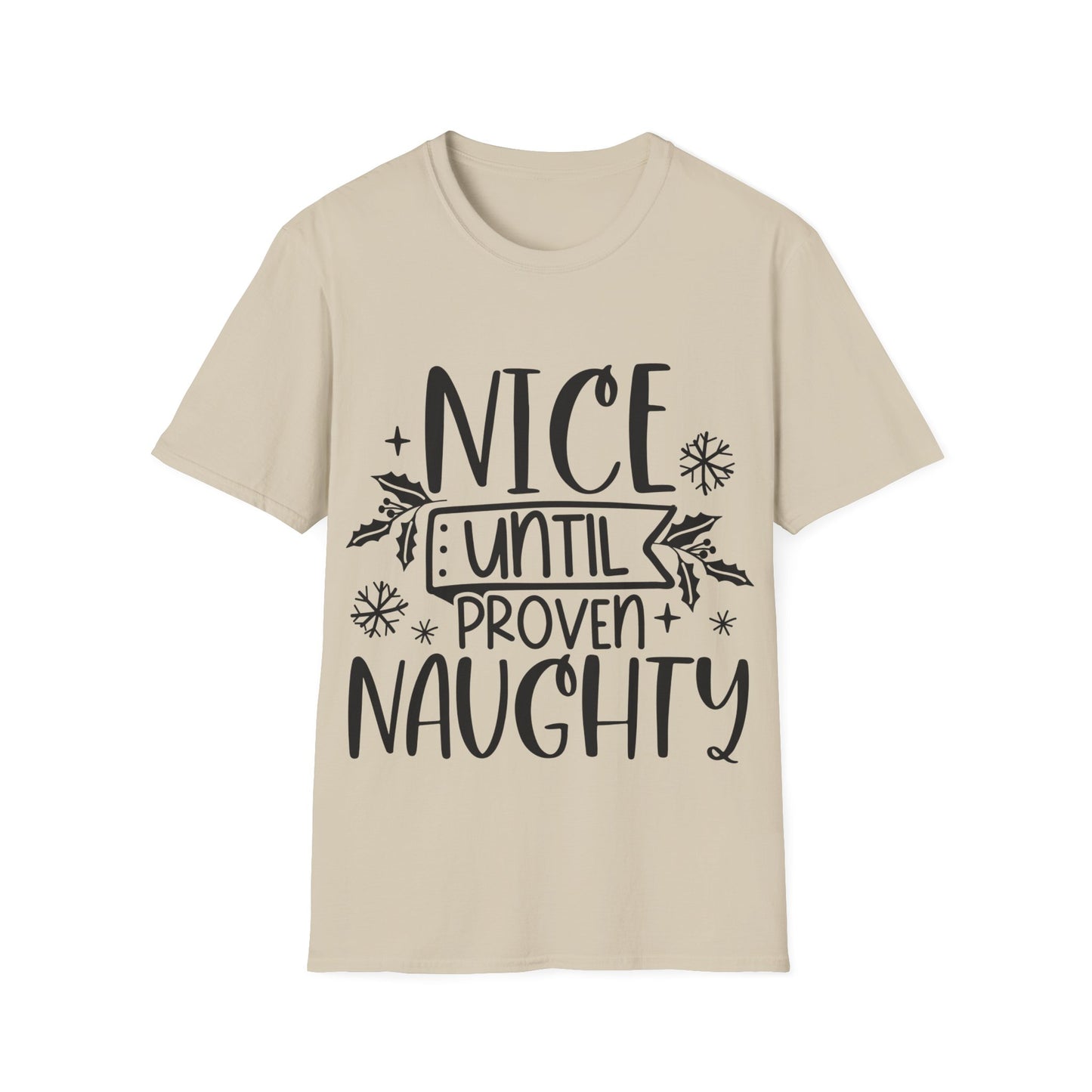 Nice & Naughty Unisex Softstyle T-Shirt