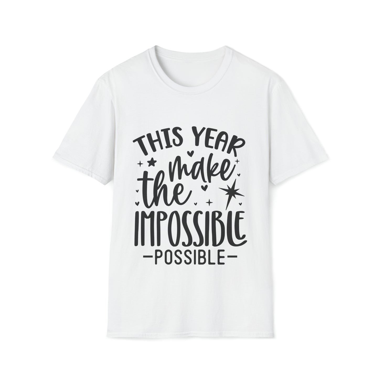 Impossible Possible Unisex Softstyle T-Shirt