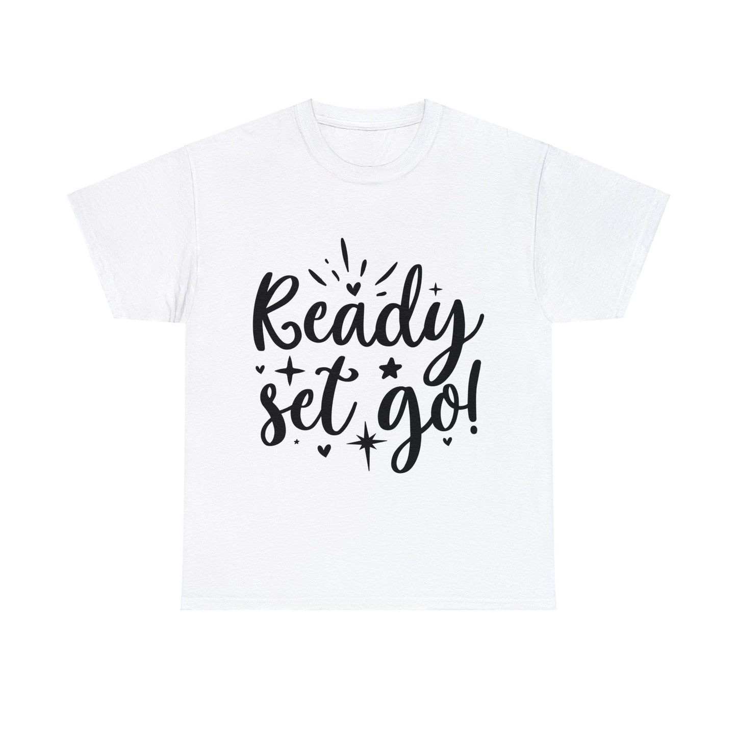 Ready Set Go Unisex Heavy Cotton Tee