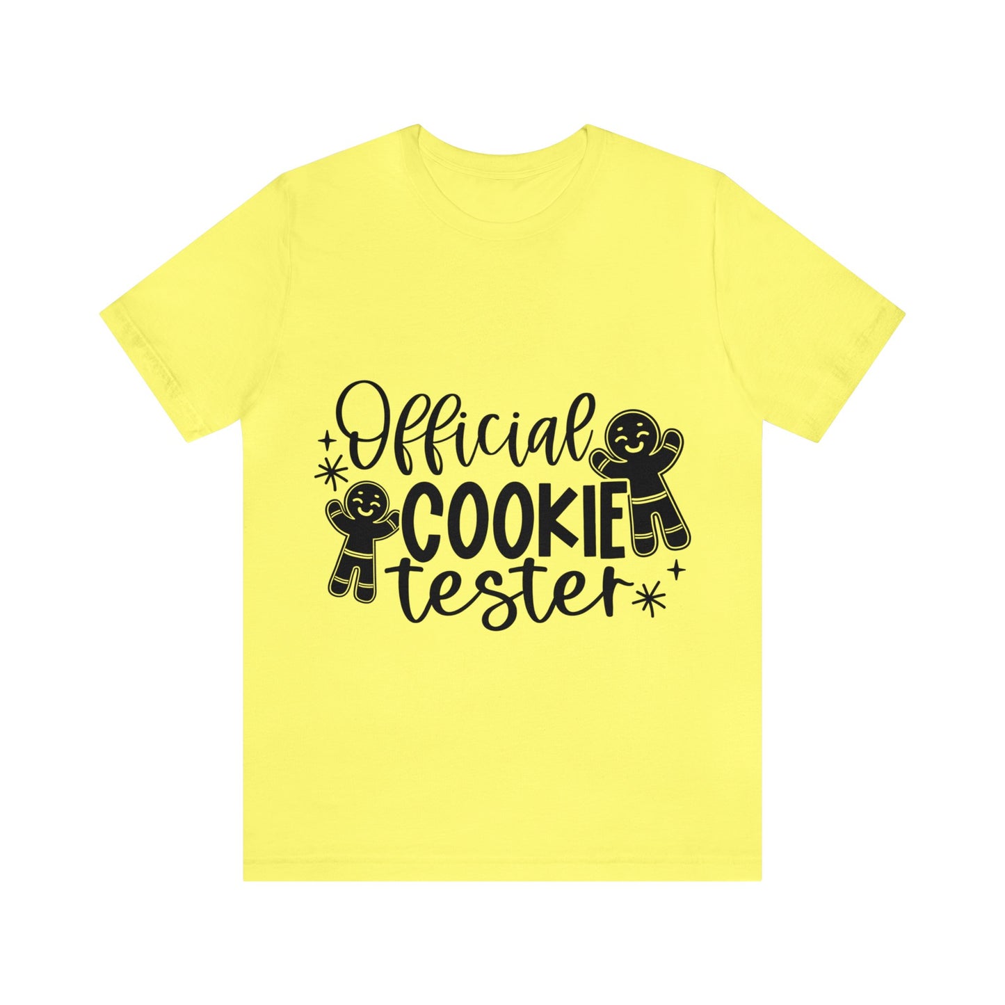 Official Cookie Tester Unisex Jersey Short Sleeve Tee