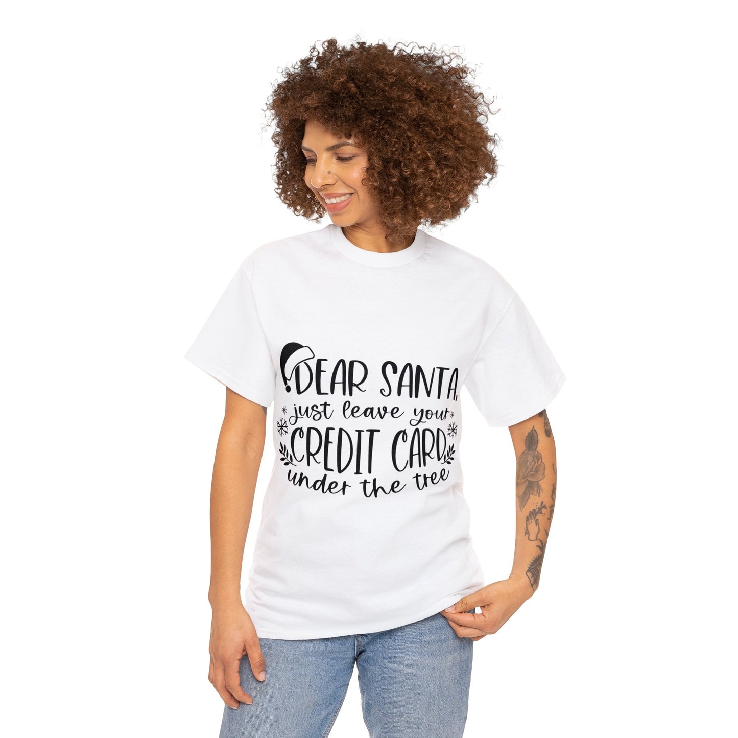 Leave your Credit Card Unisex Heavy Cotton Tee