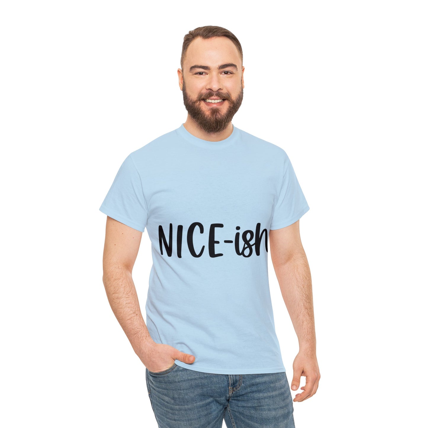 Nice-ish Unisex Heavy Cotton Tee