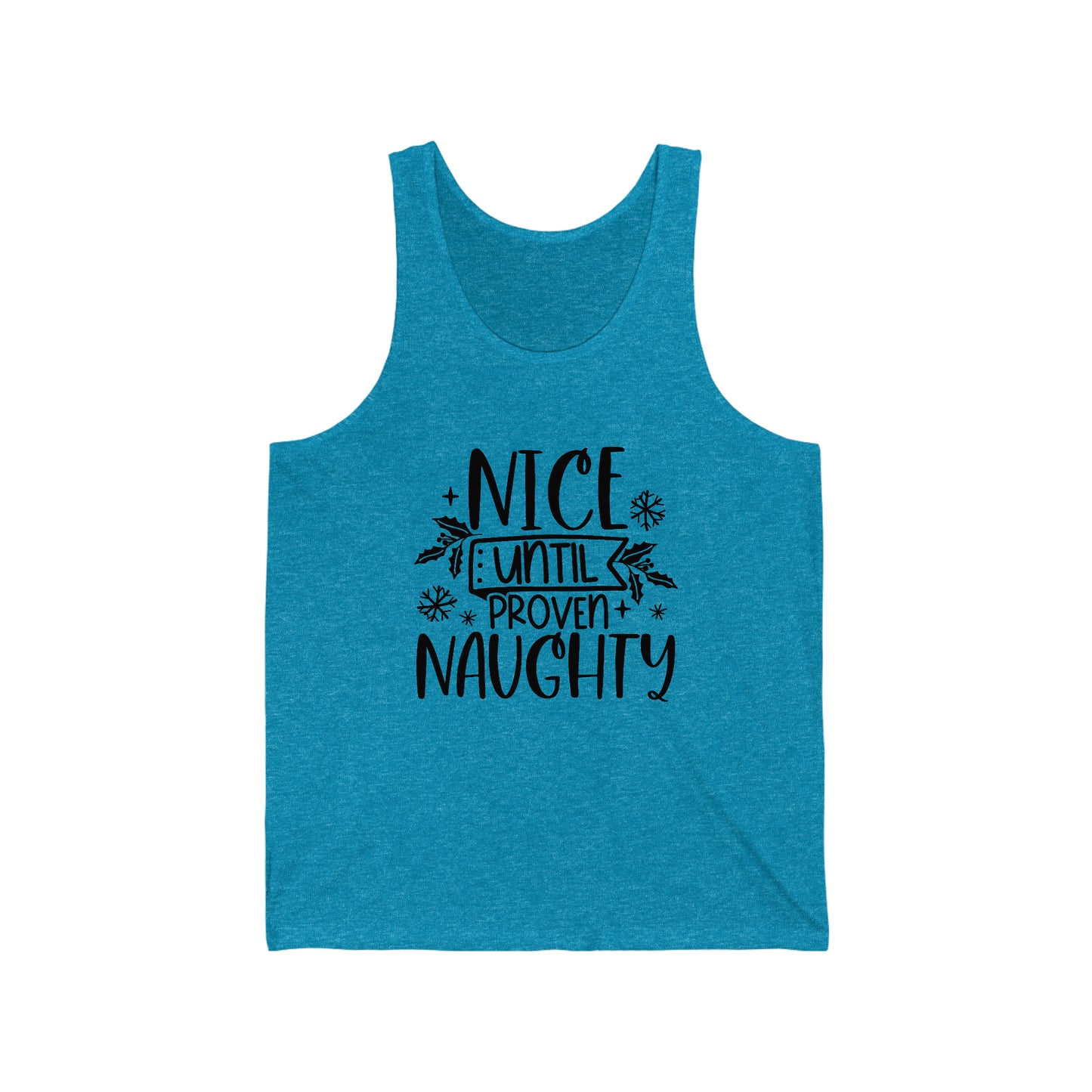 Nice & Naughty Unisex Jersey Tank