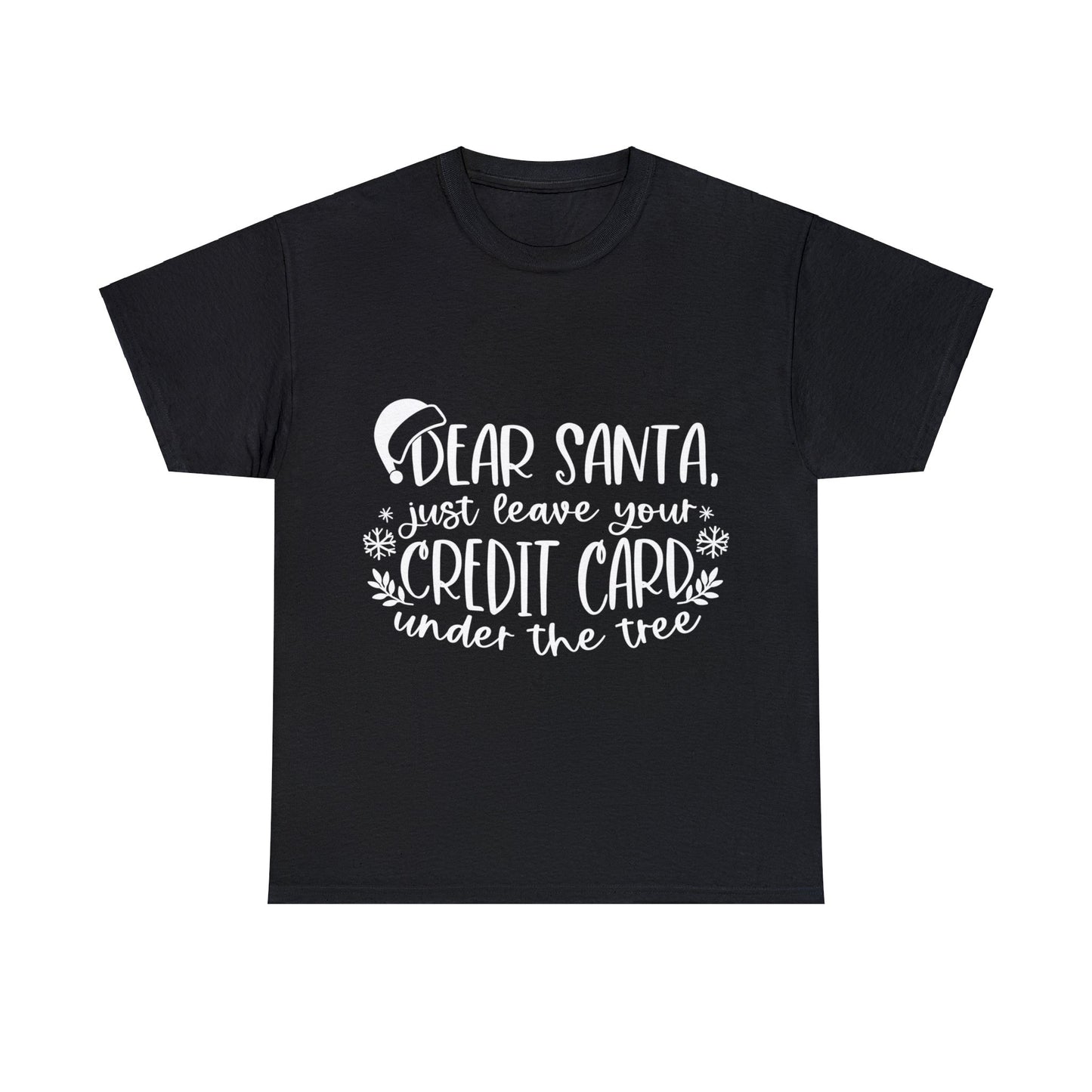 Leave your Credit Card Unisex Heavy Cotton Tee