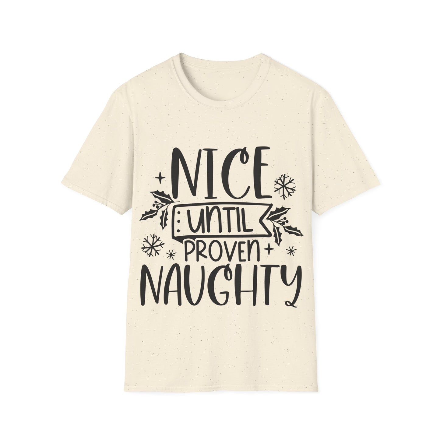 Nice & Naughty Unisex Softstyle T-Shirt