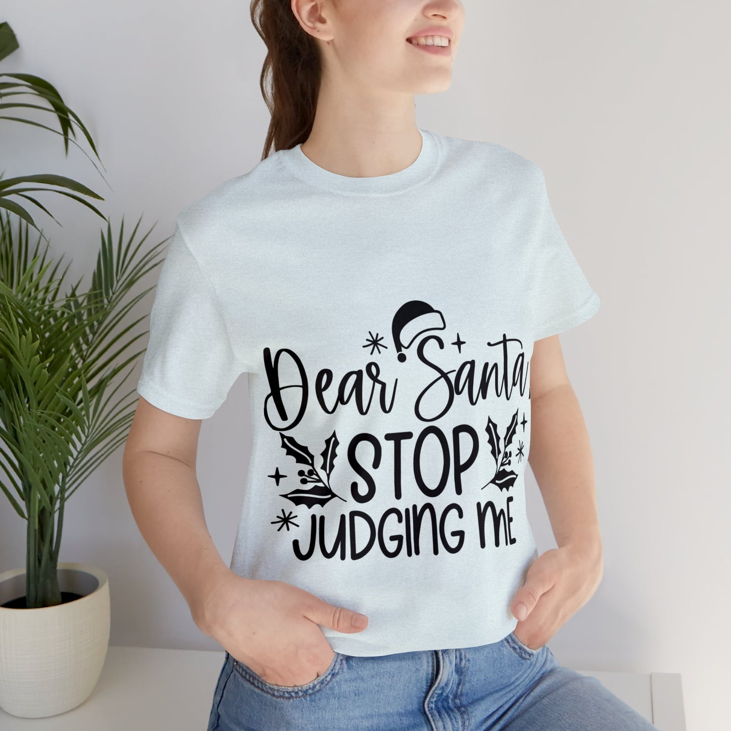 Stop Judging Unisex Jersey Short Sleeve Tee