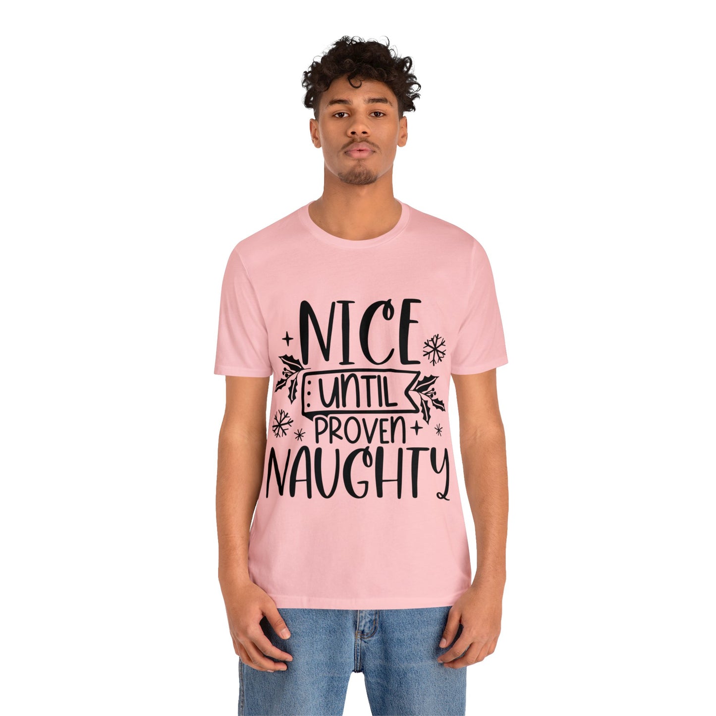 Nice & Naughty Unisex Jersey Short Sleeve Tee