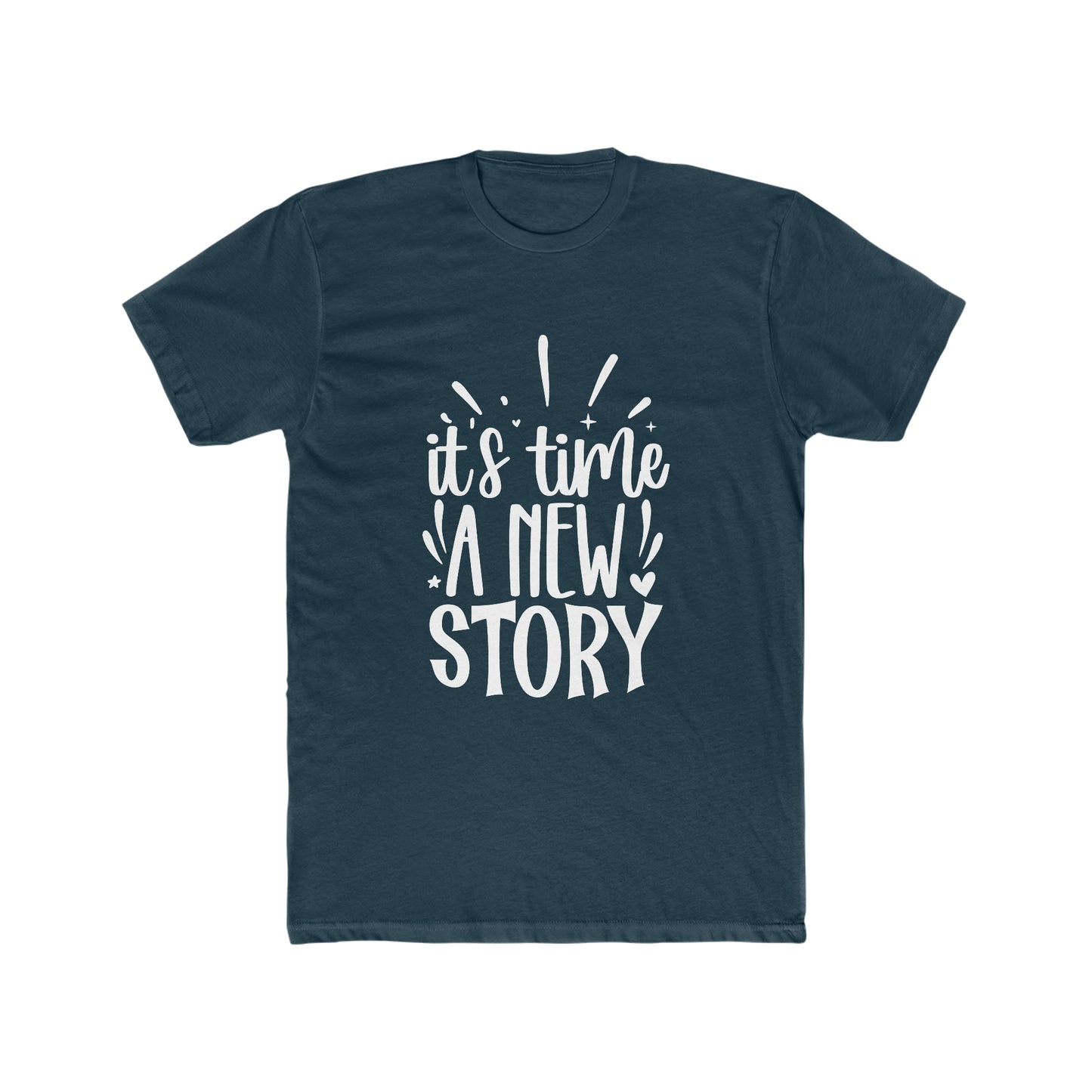 New Story Men's Cotton Crew Tee