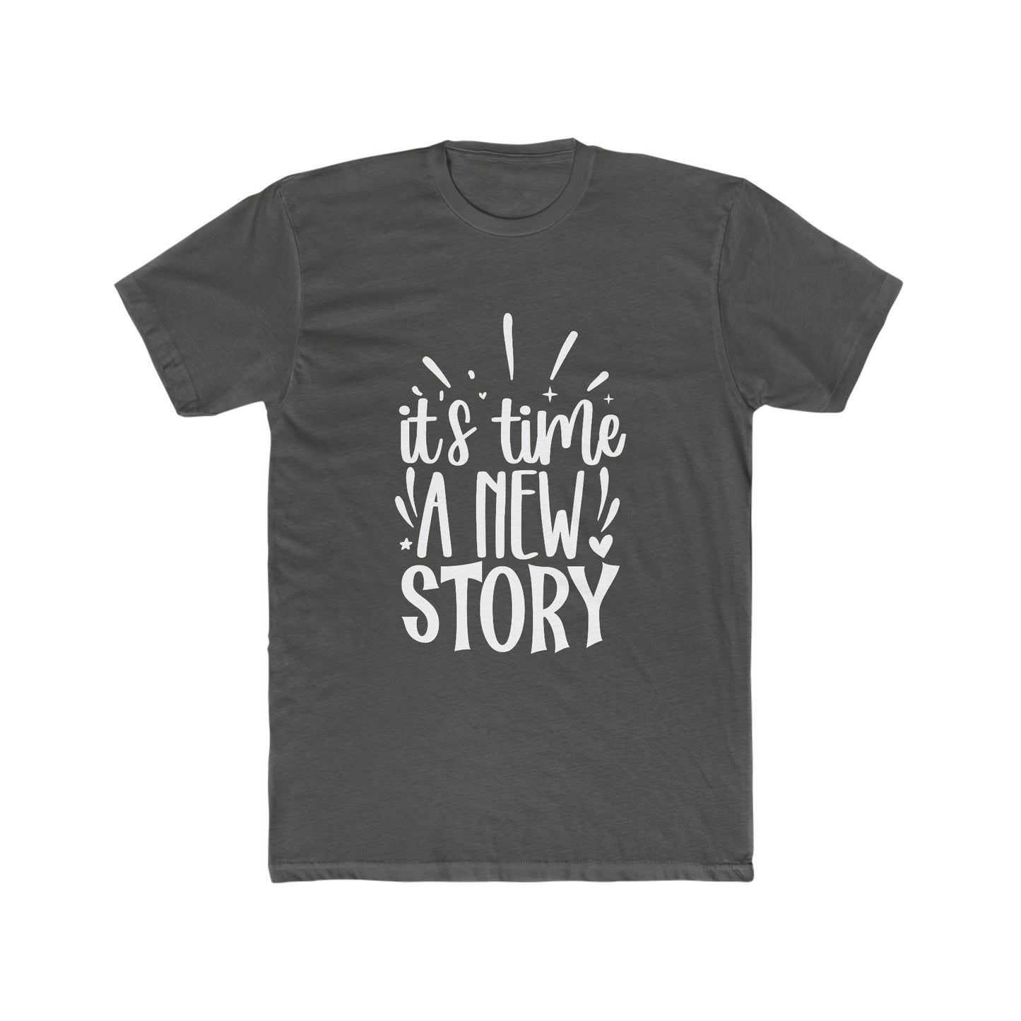 New Story Men's Cotton Crew Tee