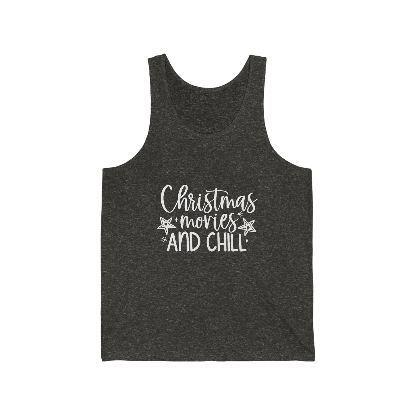 Movies and Chill Unisex Jersey Tank