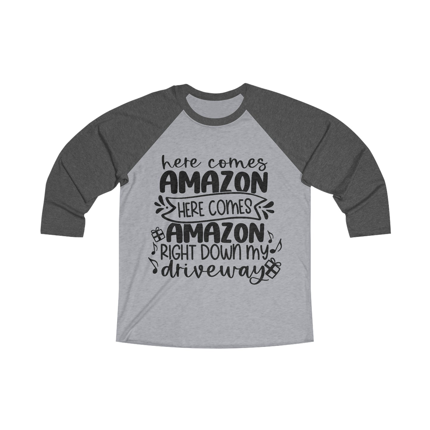 Amazon Driveway Unisex Tri-Blend 3\4 Raglan Tee