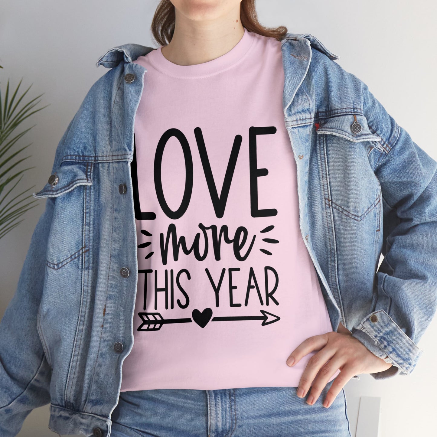 Love More Unisex Heavy Cotton Tee