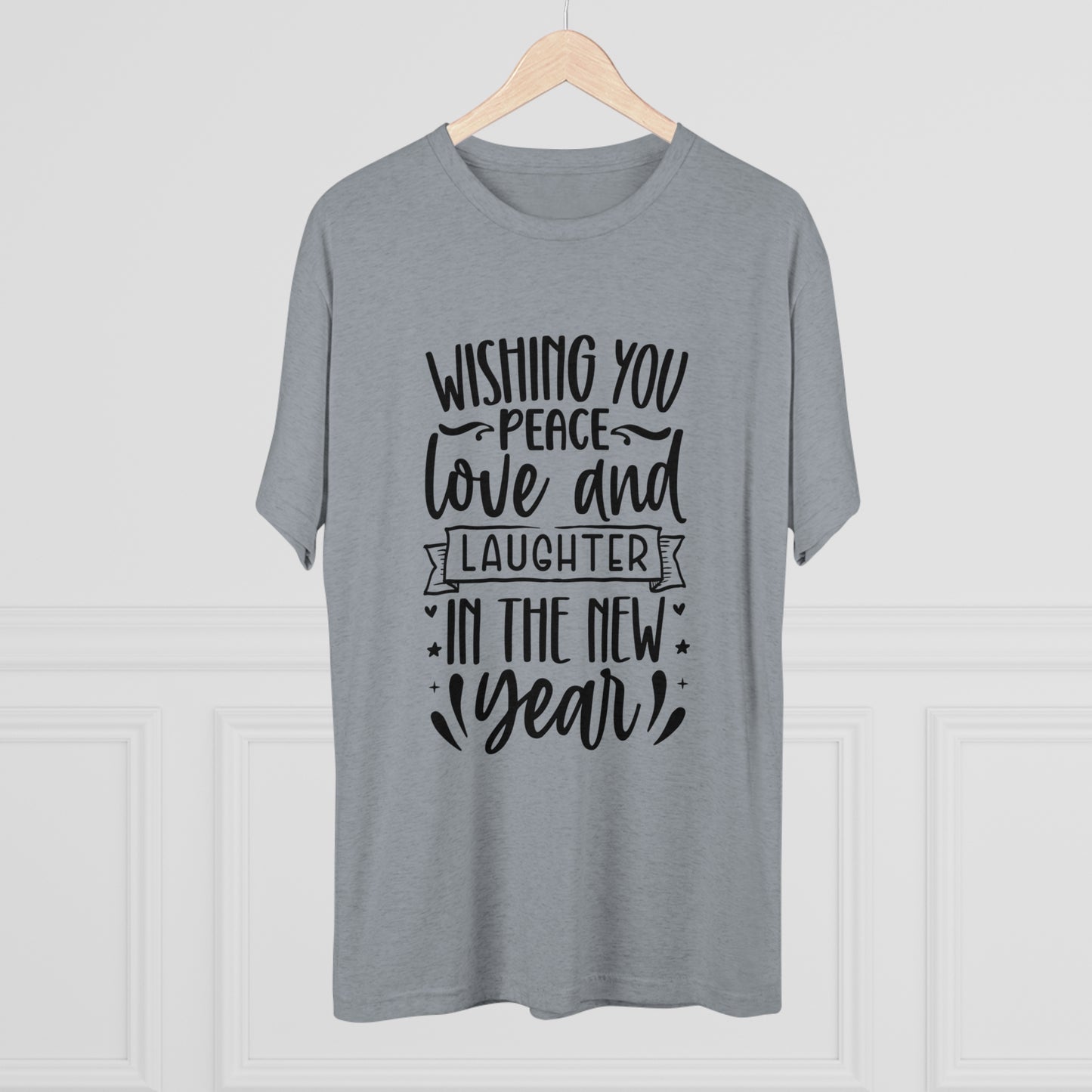 Love & Laughter Unisex Tri-Blend Crew Tee