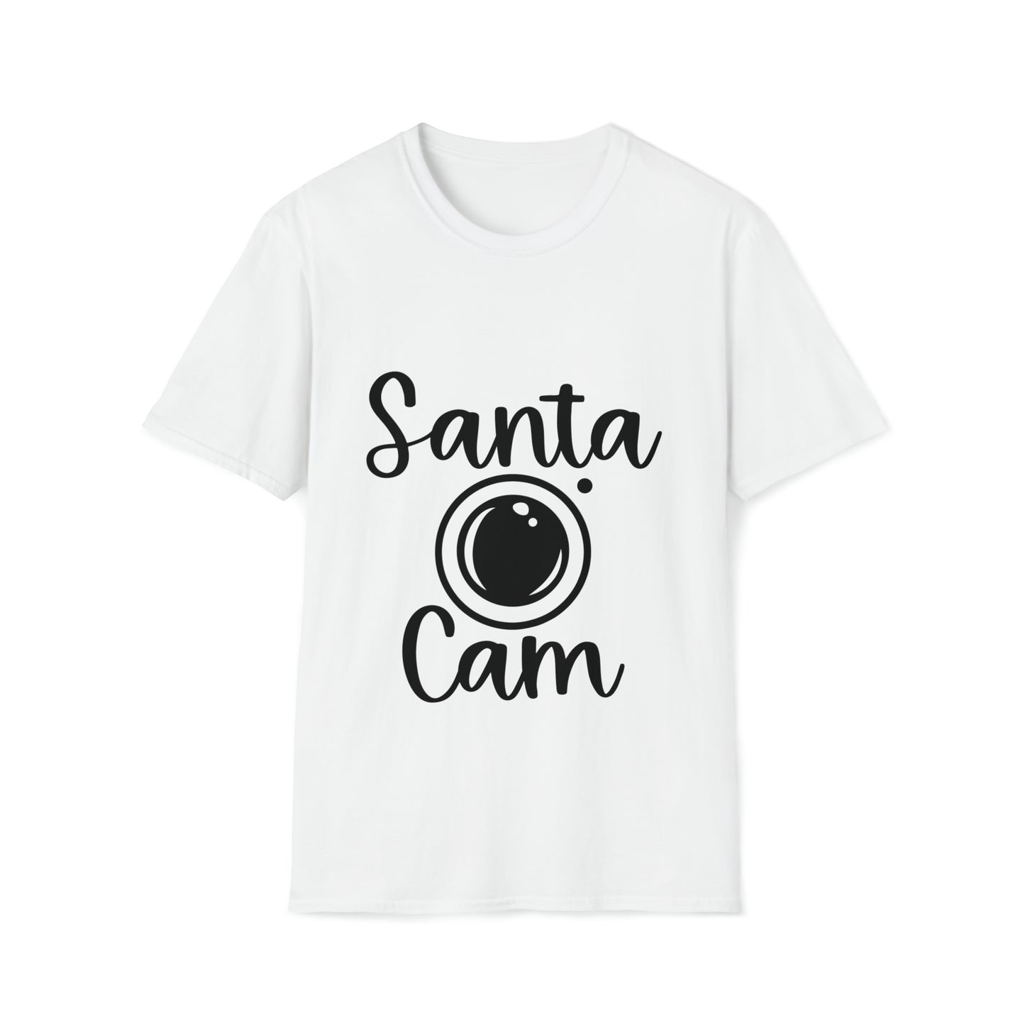 Santa Cam Unisex Softstyle T-Shirt image