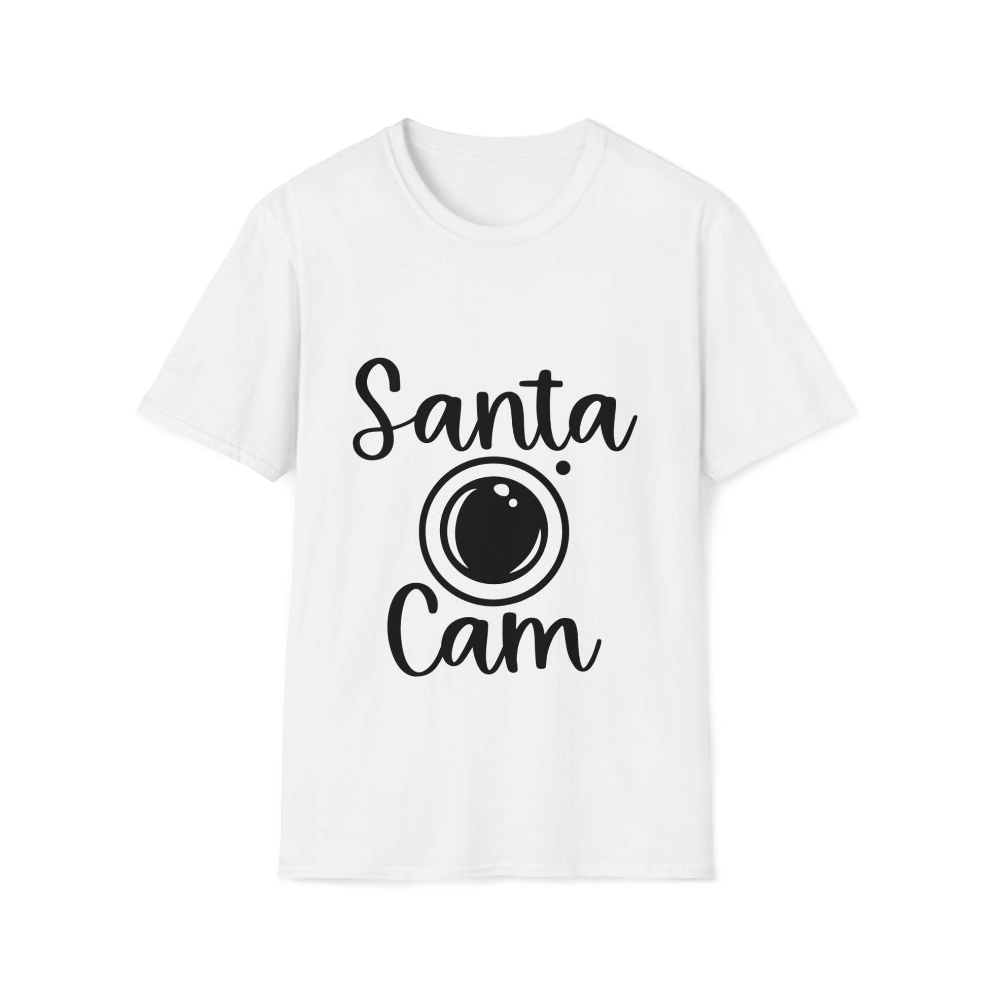 Santa Cam Unisex Softstyle T-Shirt image