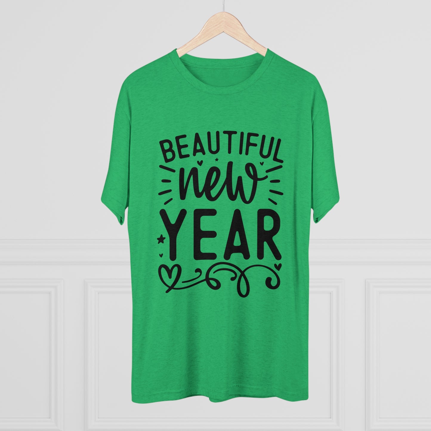 Beautiful New Year Unisex Tri-Blend Crew Tee