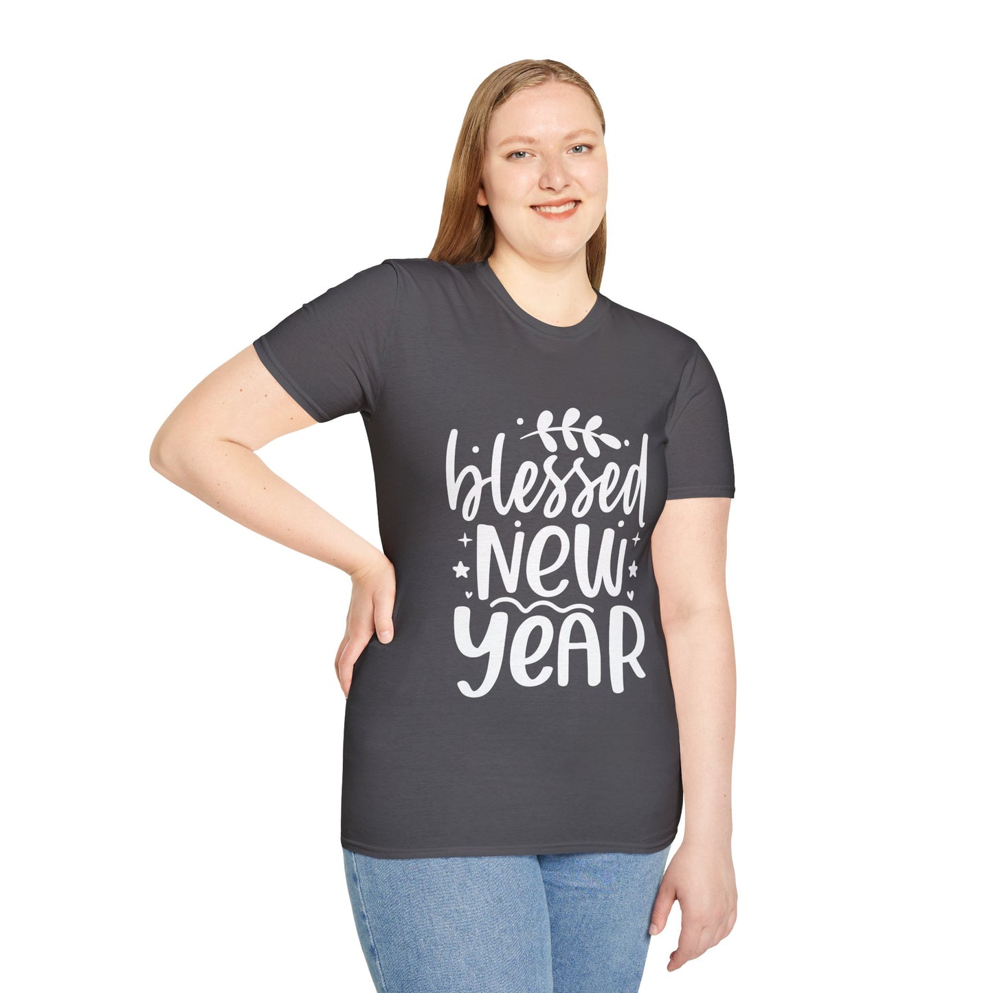 Blessed New Year Unisex Softstyle T-Shirt