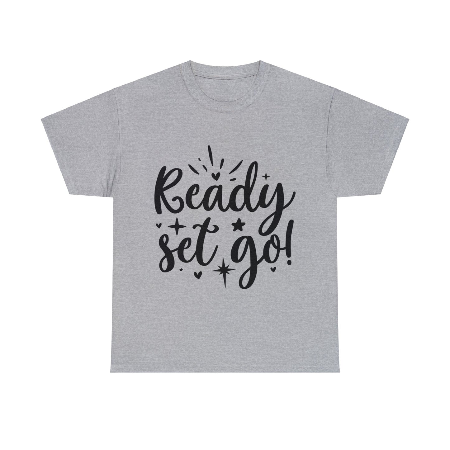 Ready Set Go Unisex Heavy Cotton Tee