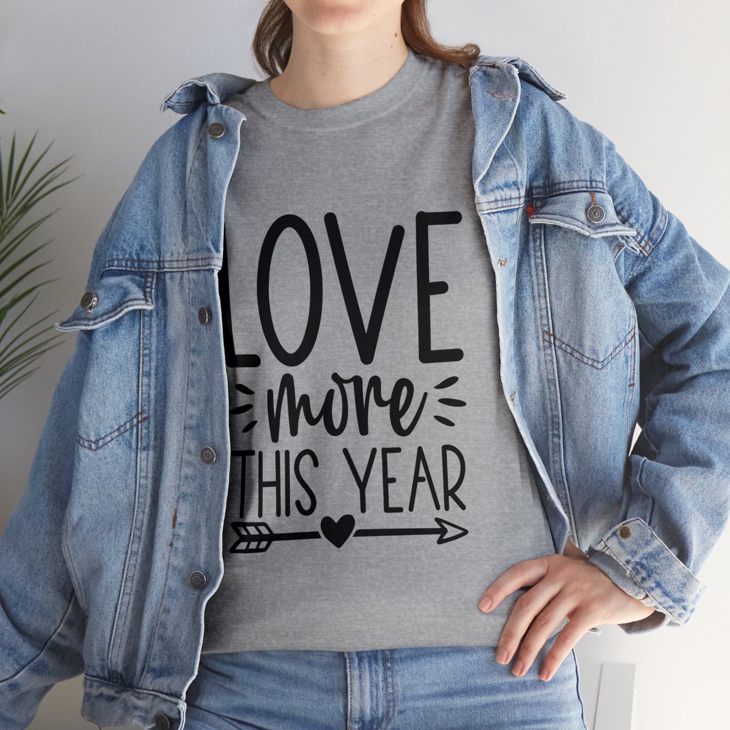 Love More Unisex Heavy Cotton Tee