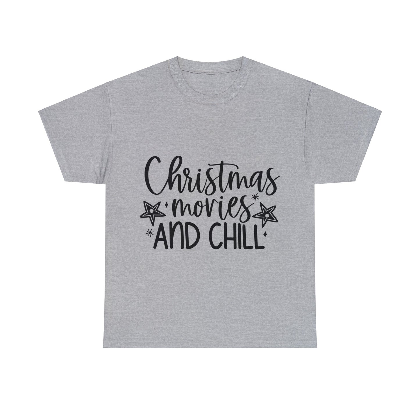 Movies and Chill Unisex Heavy Cotton Tee