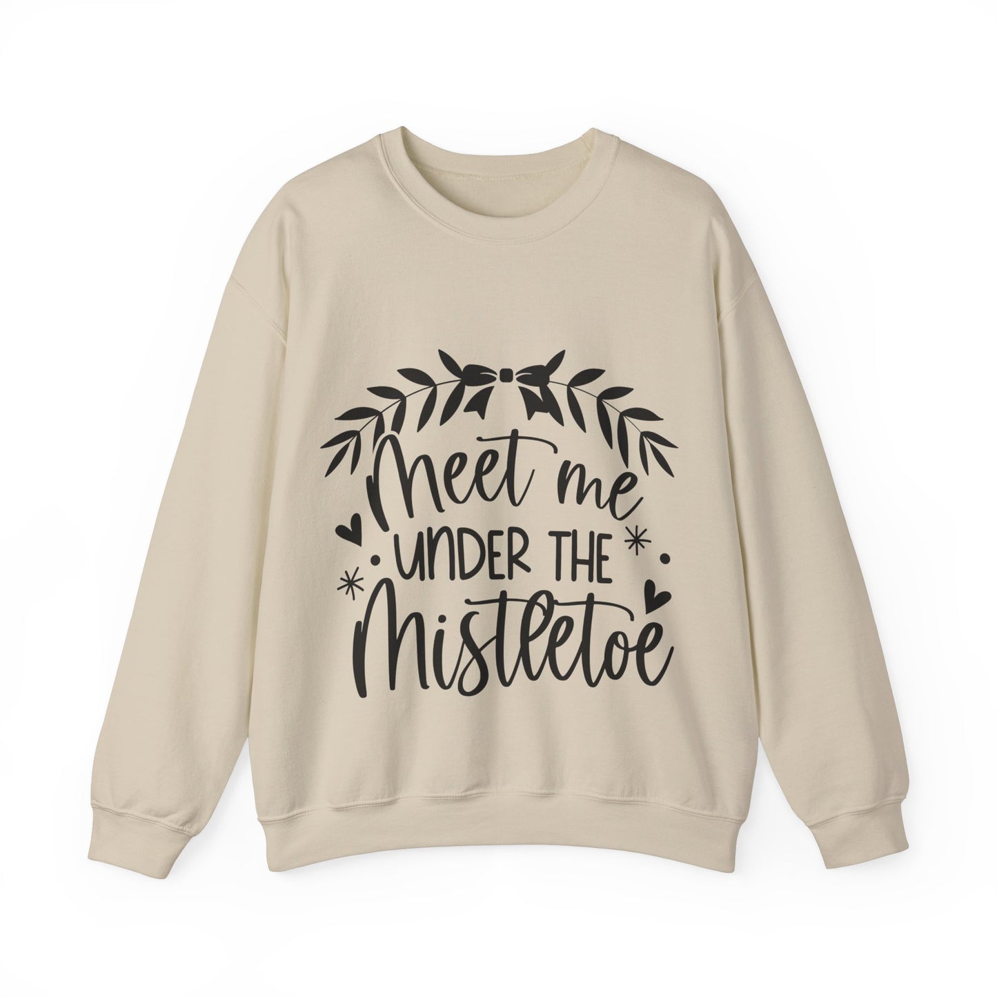 Meet me under Misteetoe Unisex Heavy Blend™ Crewneck Sweatshirt