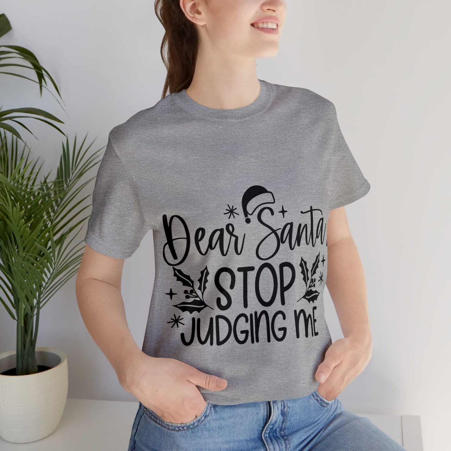 Stop Judging Unisex Jersey Short Sleeve Tee