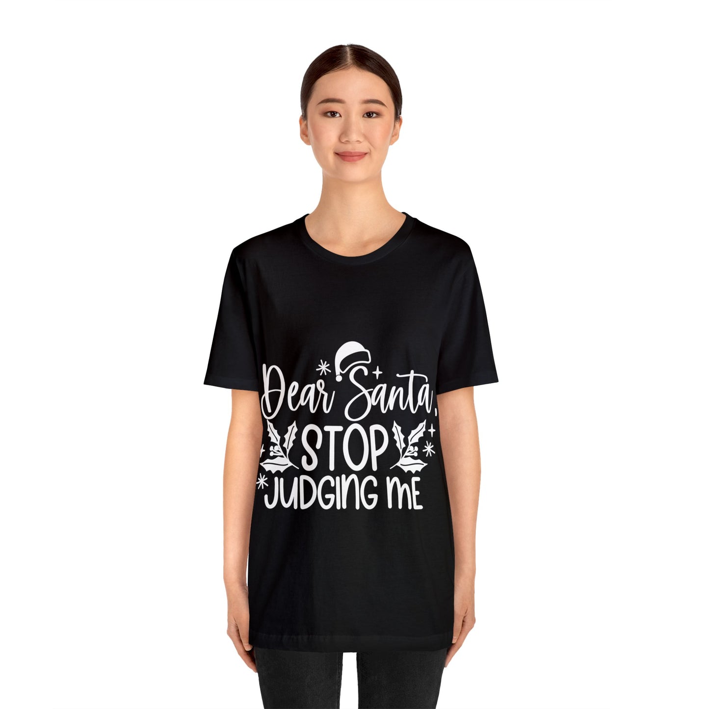 Stop Judging Unisex Jersey Short Sleeve Tee