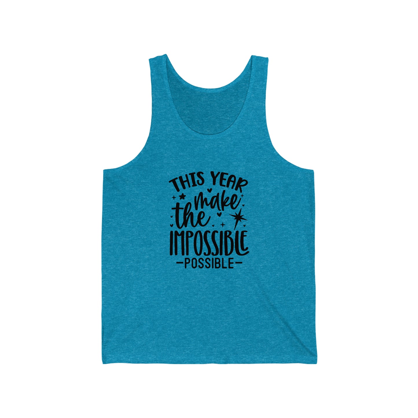 Impossible Possible Unisex Jersey Tank