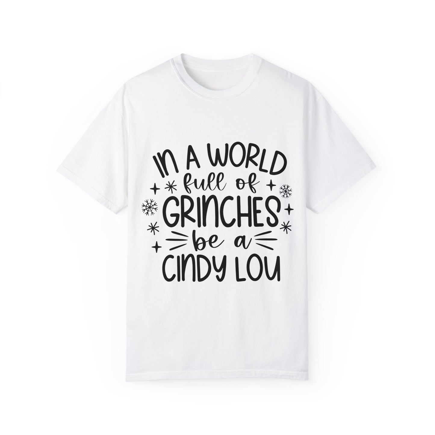 World of Grinches Unisex Garment-Dyed T-shirt