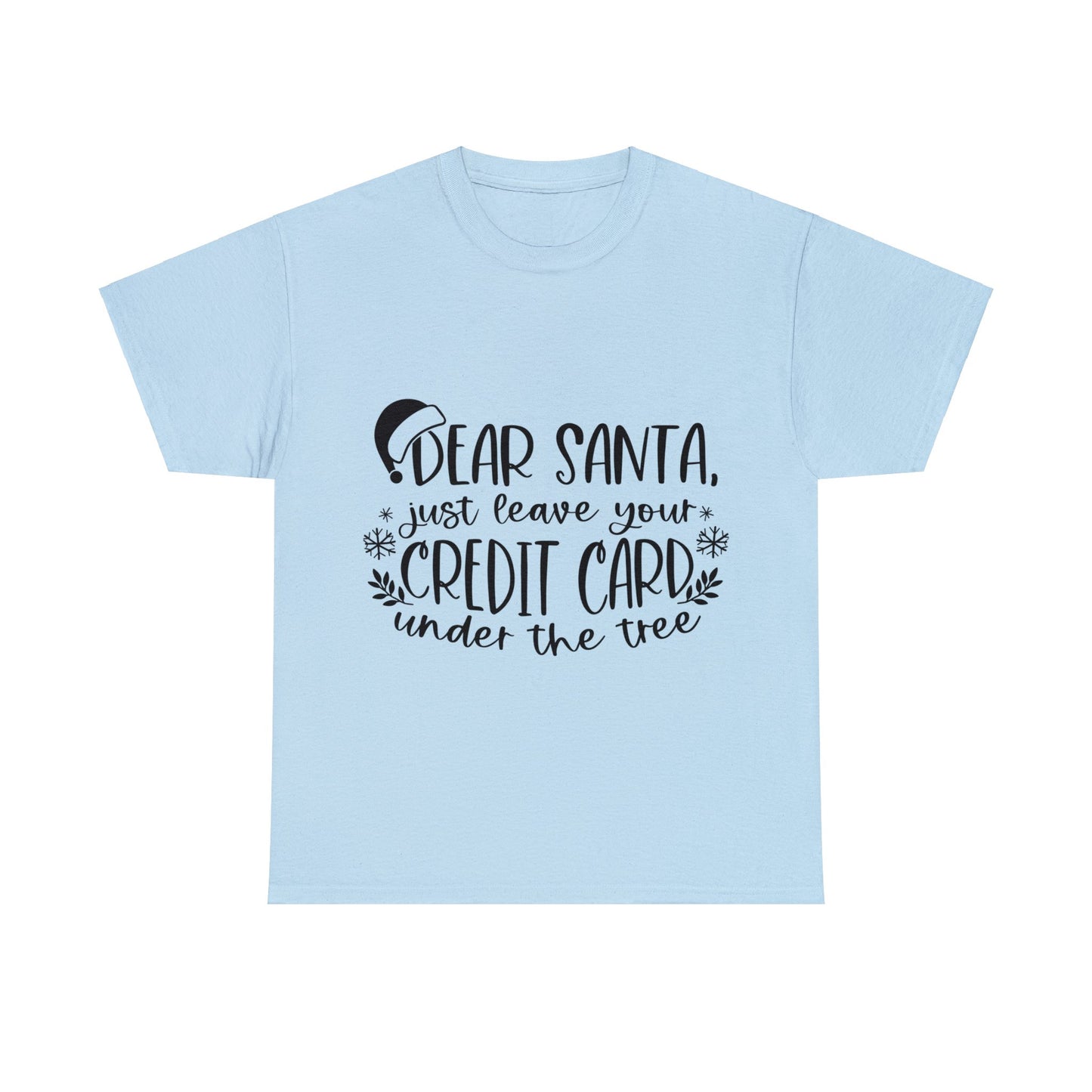 Leave your Credit Card Unisex Heavy Cotton Tee