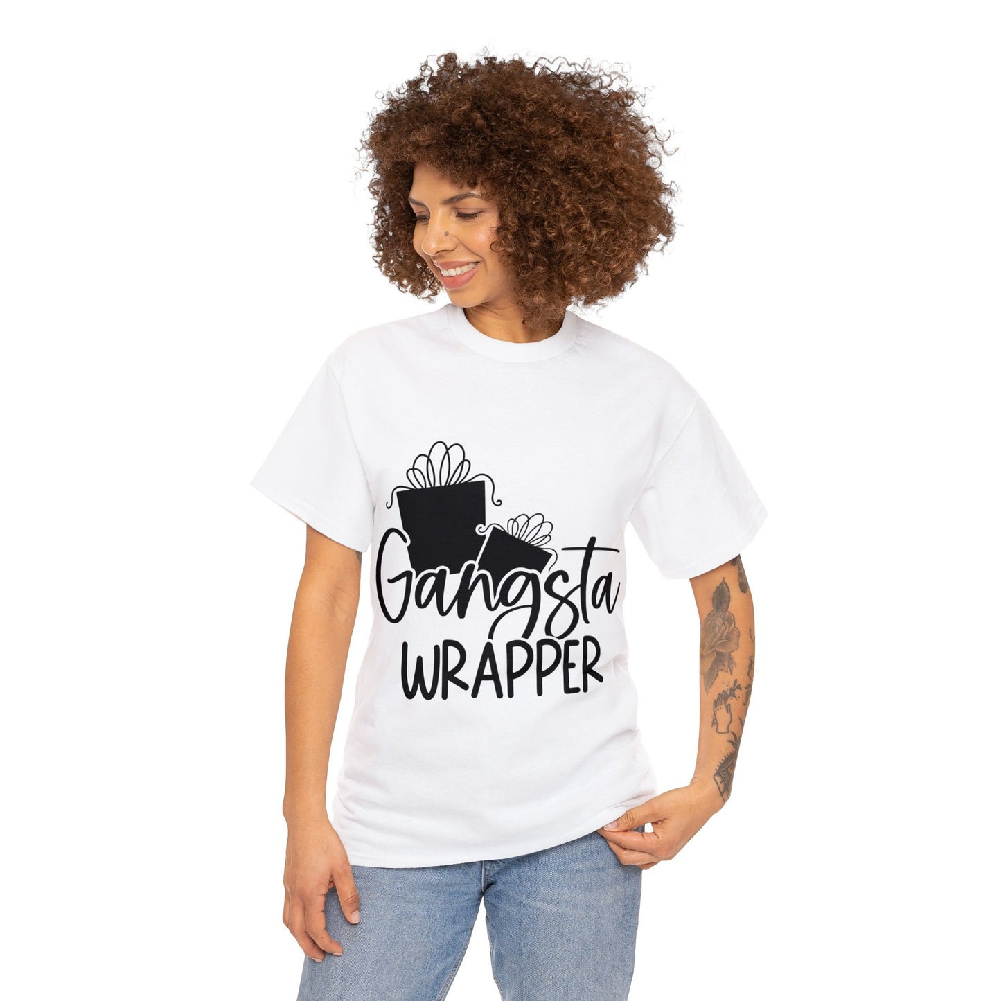 Gangsta Wrapper Unisex Heavy Cotton Tee