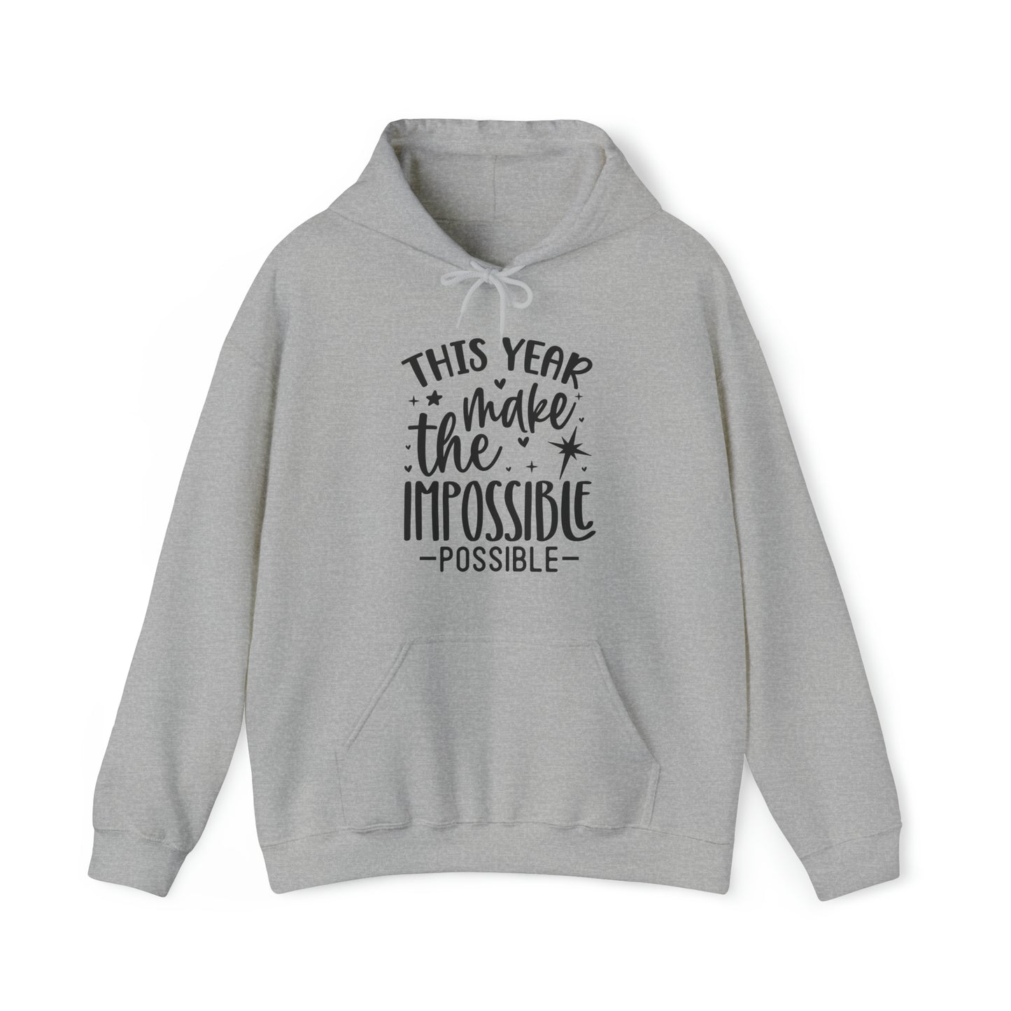 Impossible Possible Unisex Heavy Blend™ Hooded Sweatshirt