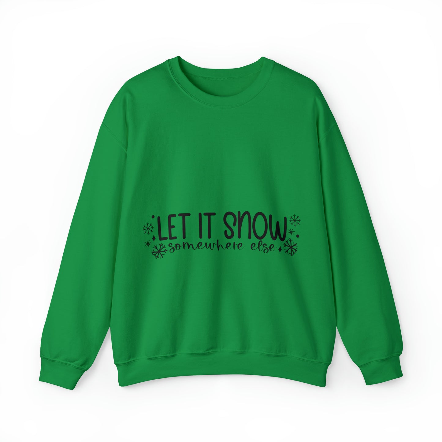 Let it Snow Unisex Heavy Blend™ Crewneck Sweatshirt image