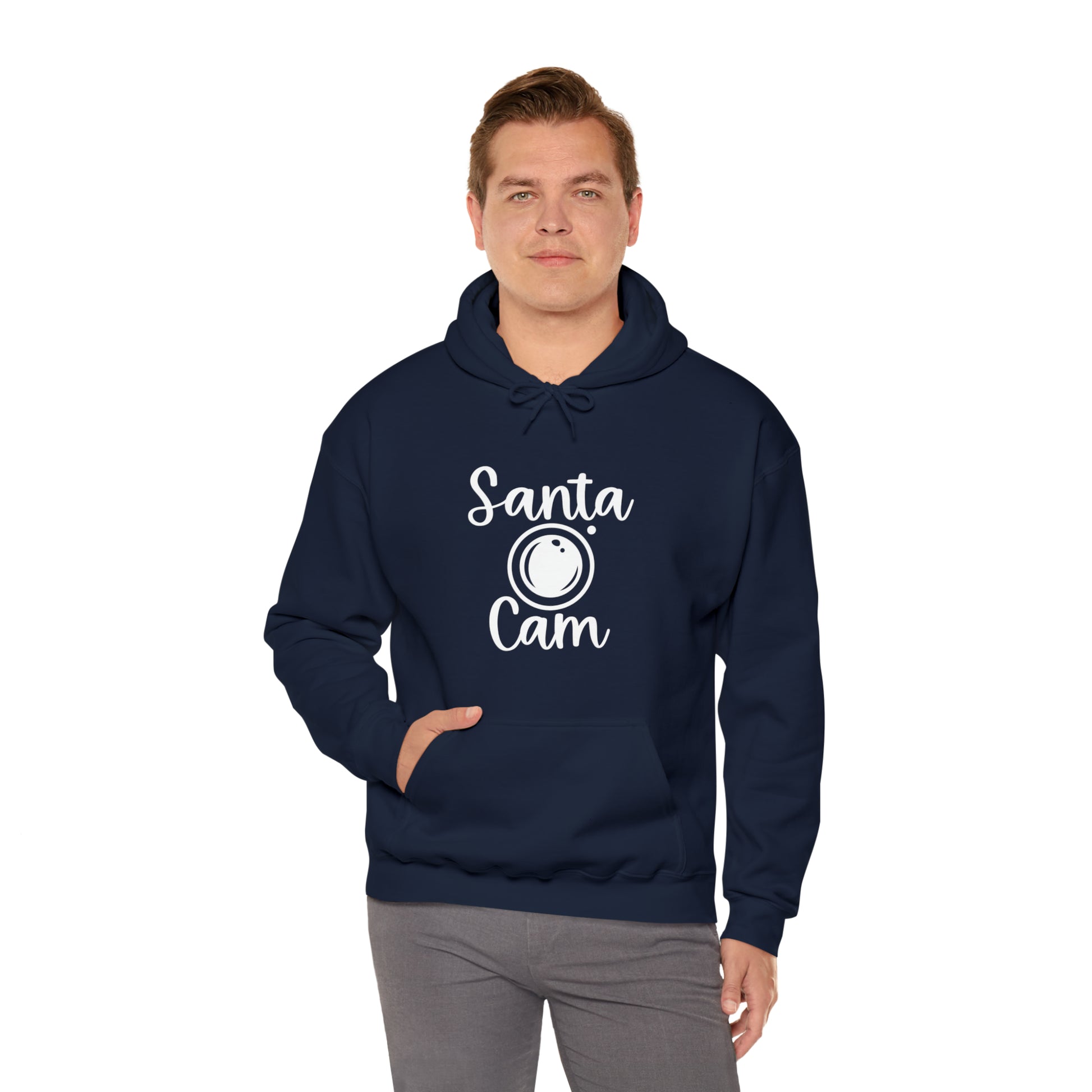 Santa Cam Unisex Heavy Blend™ Hooded Sweatshirt image