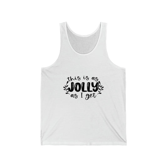 Jolly Unisex Jersey Tank