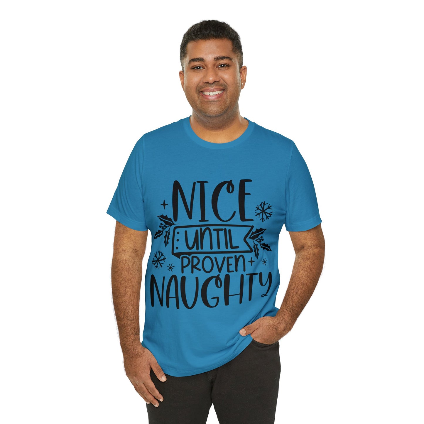 Nice & Naughty Unisex Jersey Short Sleeve Tee