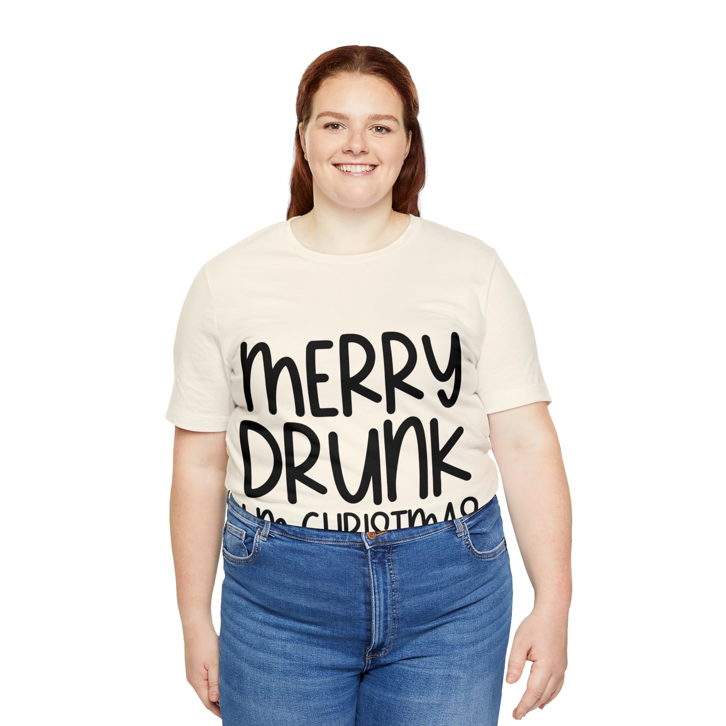 Merry Drunk Unisex Jersey Short Sleeve Tee