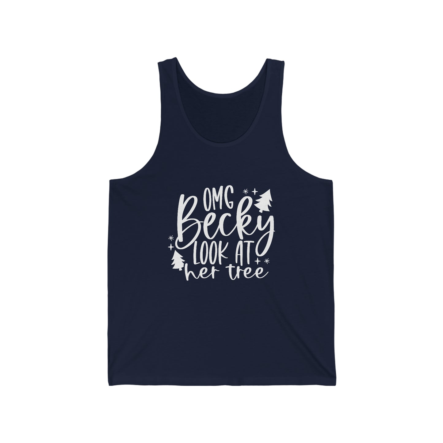 Becky Unisex Jersey Tank