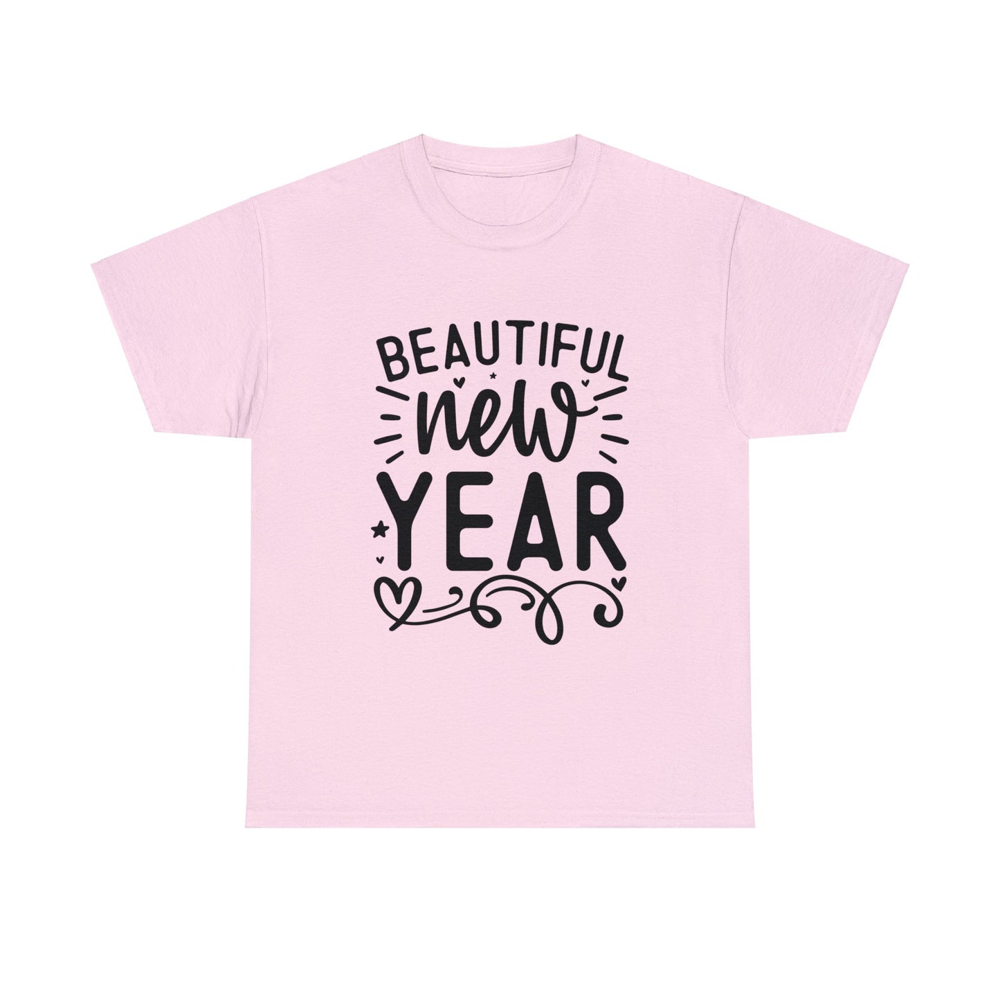 Beautiful New Year Unisex Heavy Cotton Tee