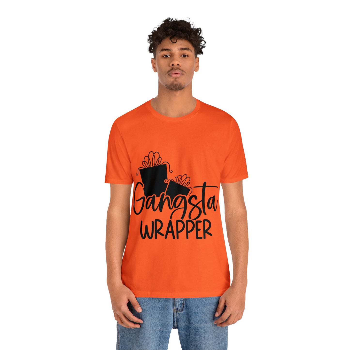 Gangsta Wrapper Unisex Jersey Short Sleeve Tee