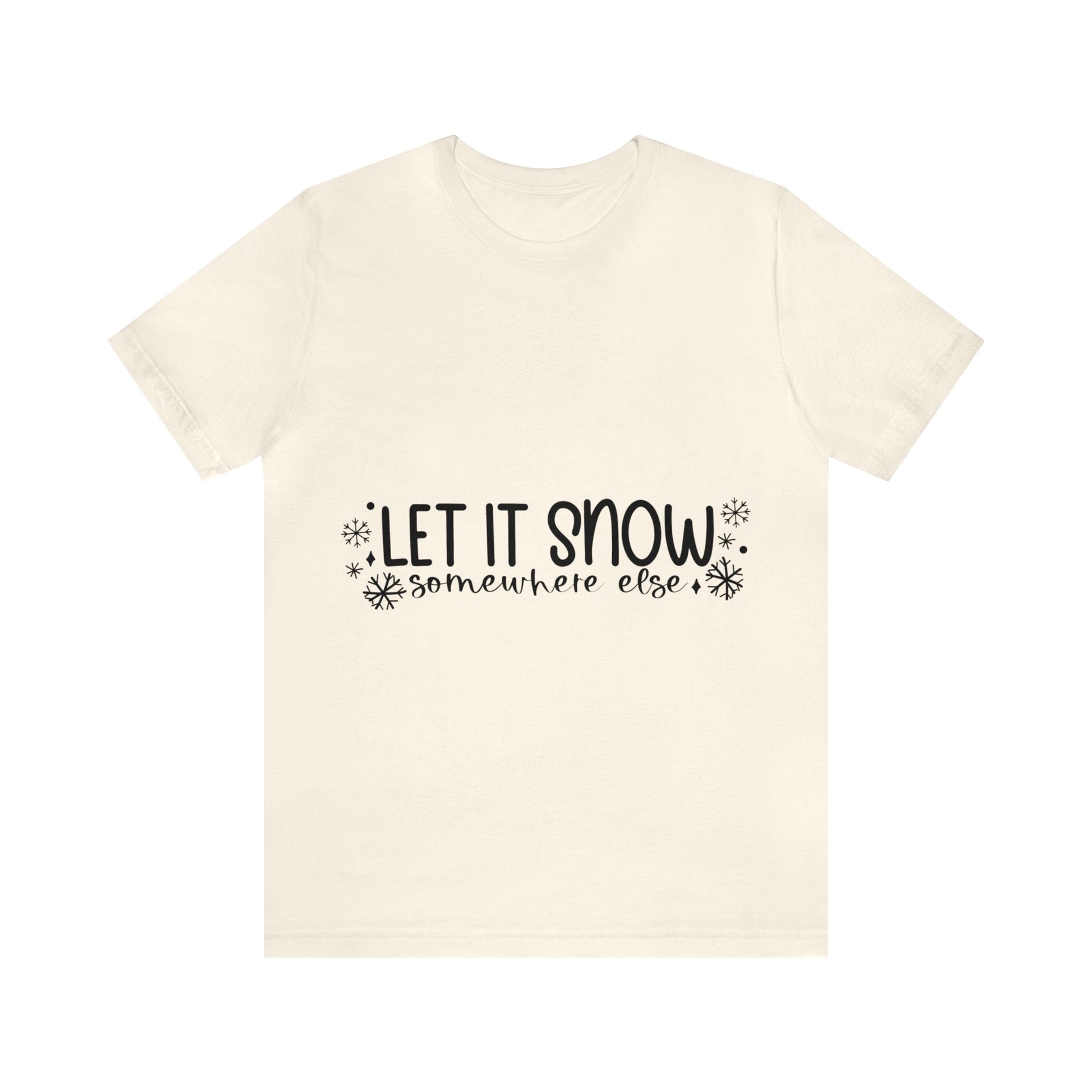 Let it Snow Unisex Jersey Short Sleeve Tee image