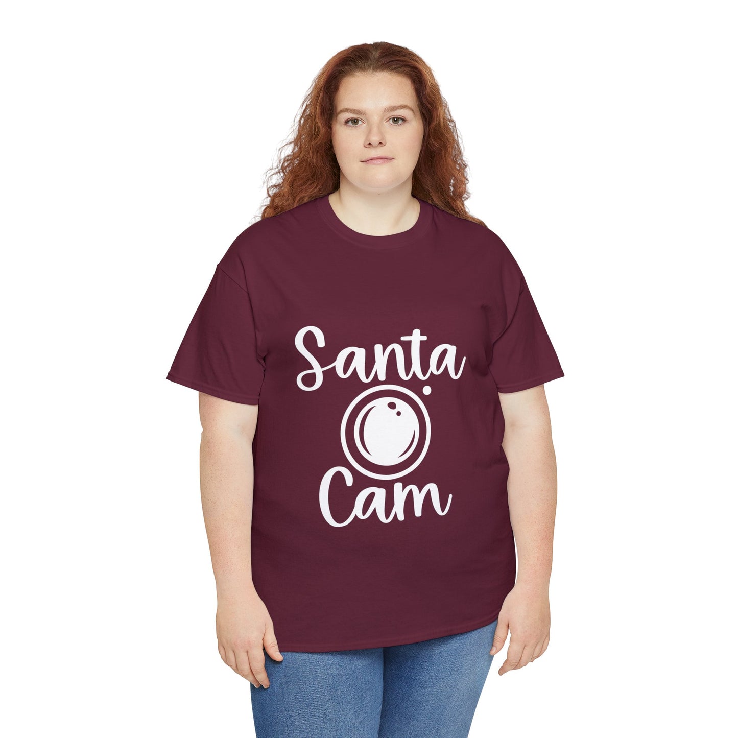 Santa Cam Unisex Heavy Cotton Tee image