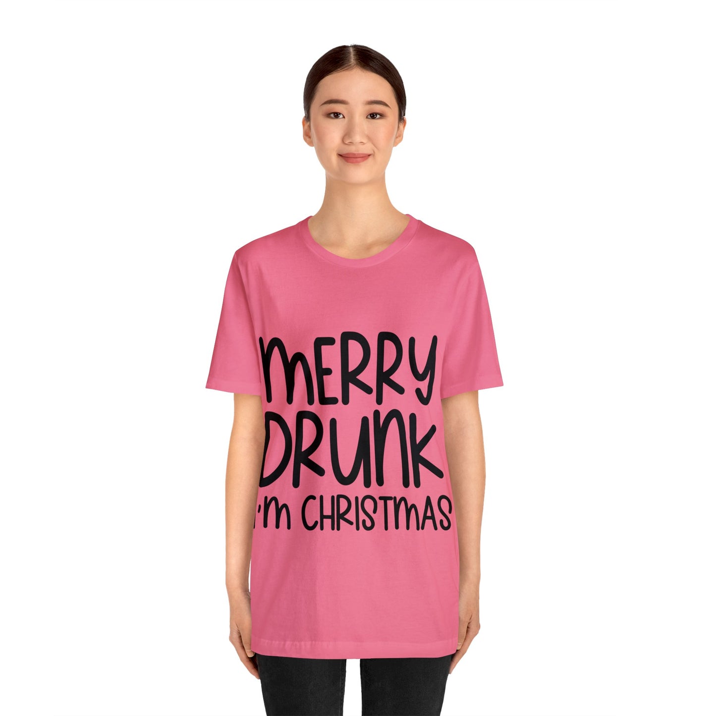 Merry Drunk Unisex Jersey Short Sleeve Tee