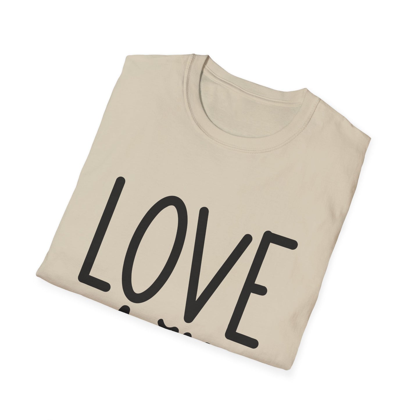 Love More Unisex Softstyle T-Shirt
