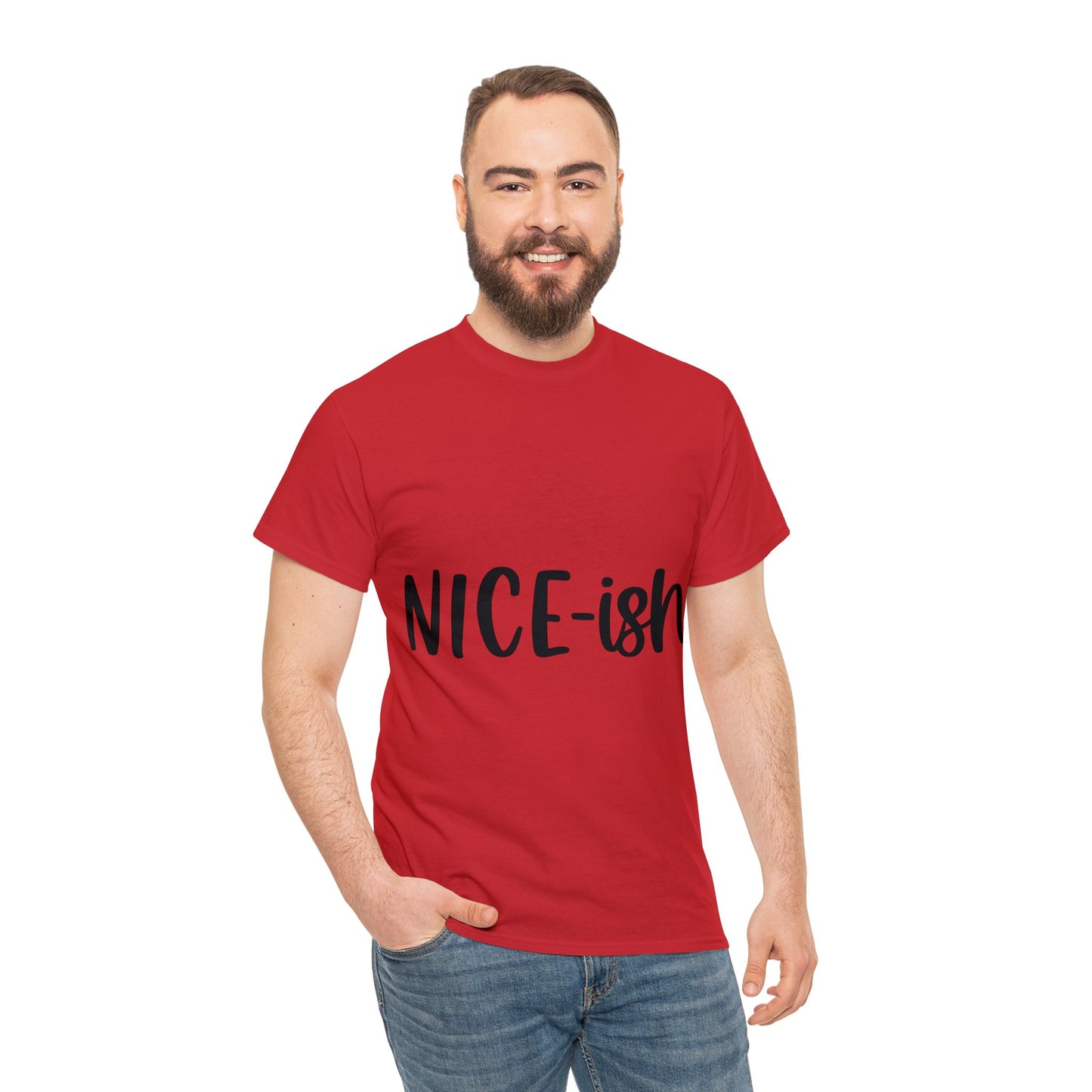 Nice-ish Unisex Heavy Cotton Tee