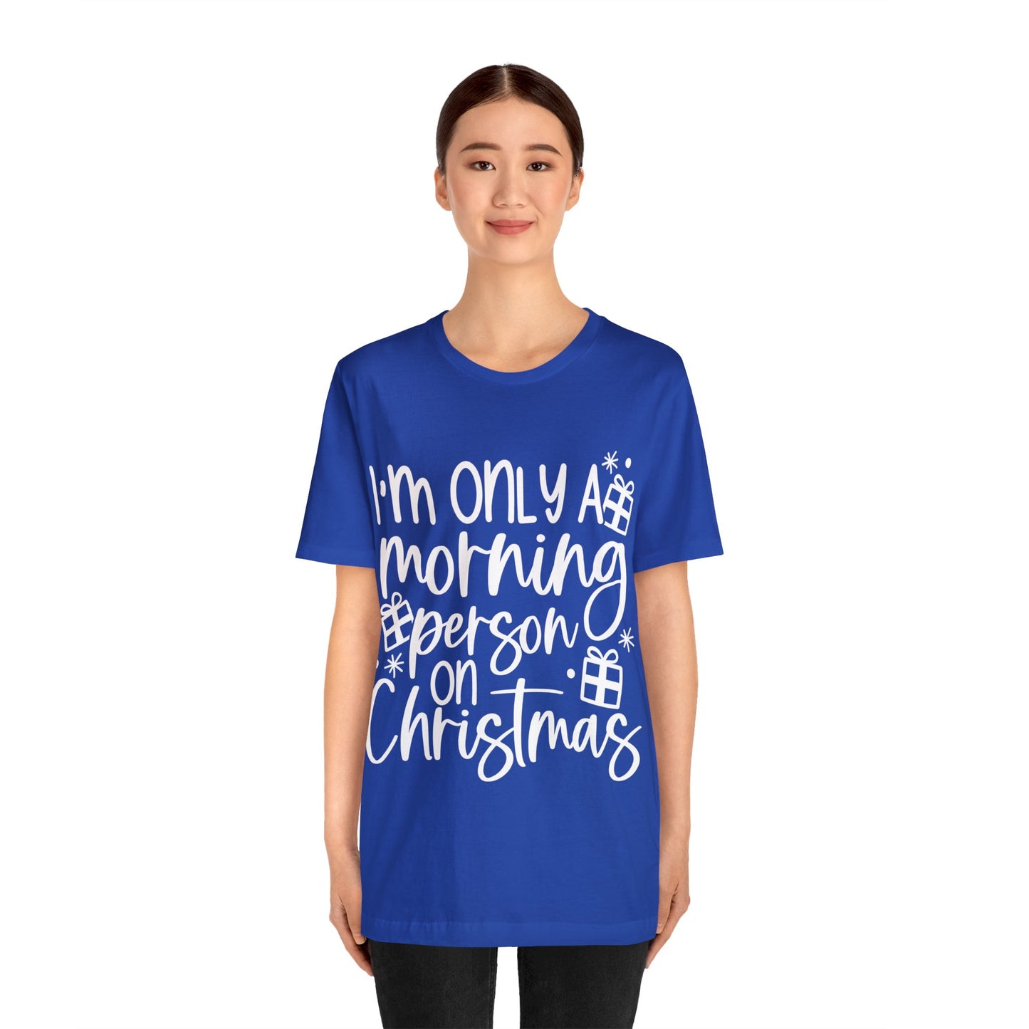 Morning Person Unisex Jersey Short Sleeve Tee