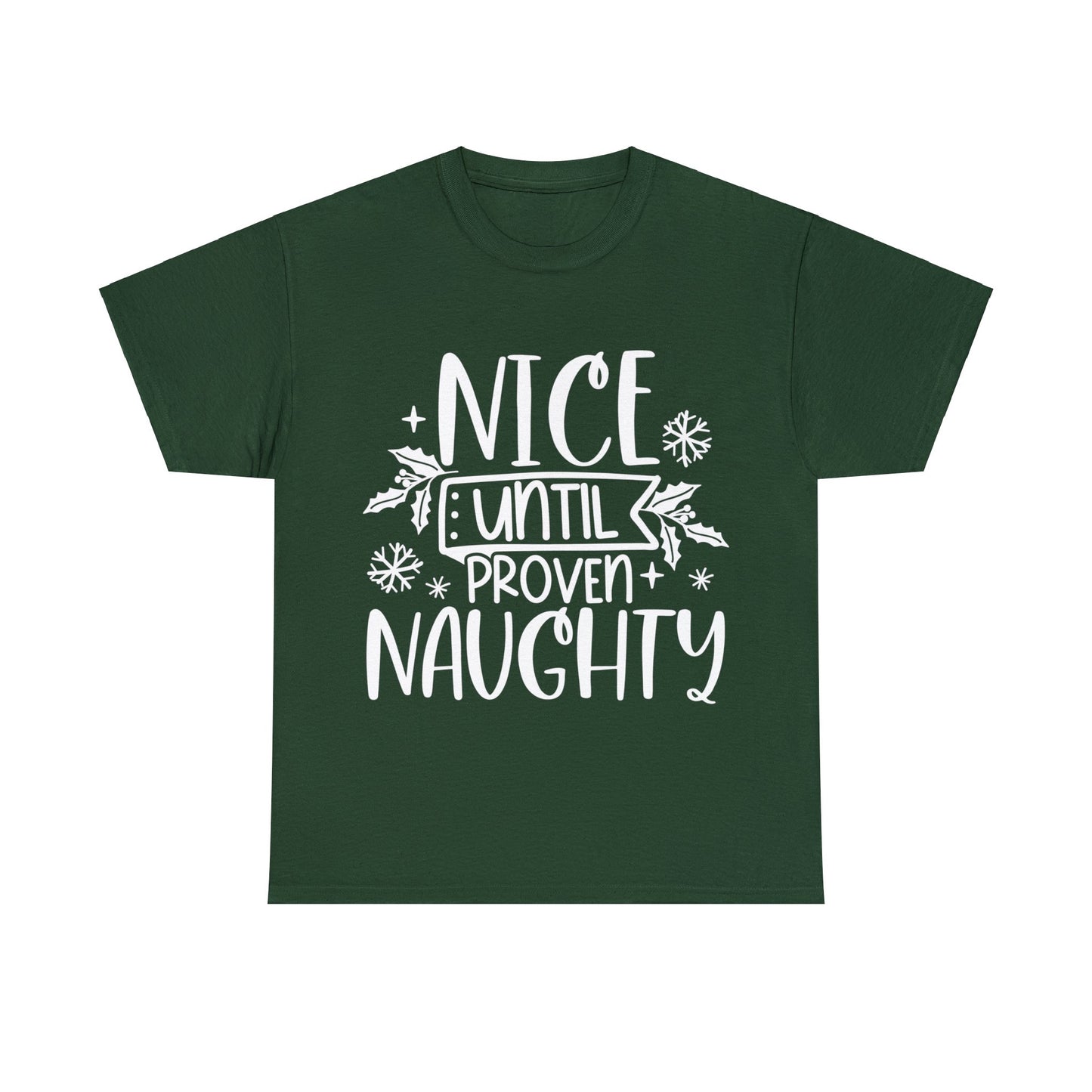 Nice & Naughty Unisex Heavy Cotton Tee