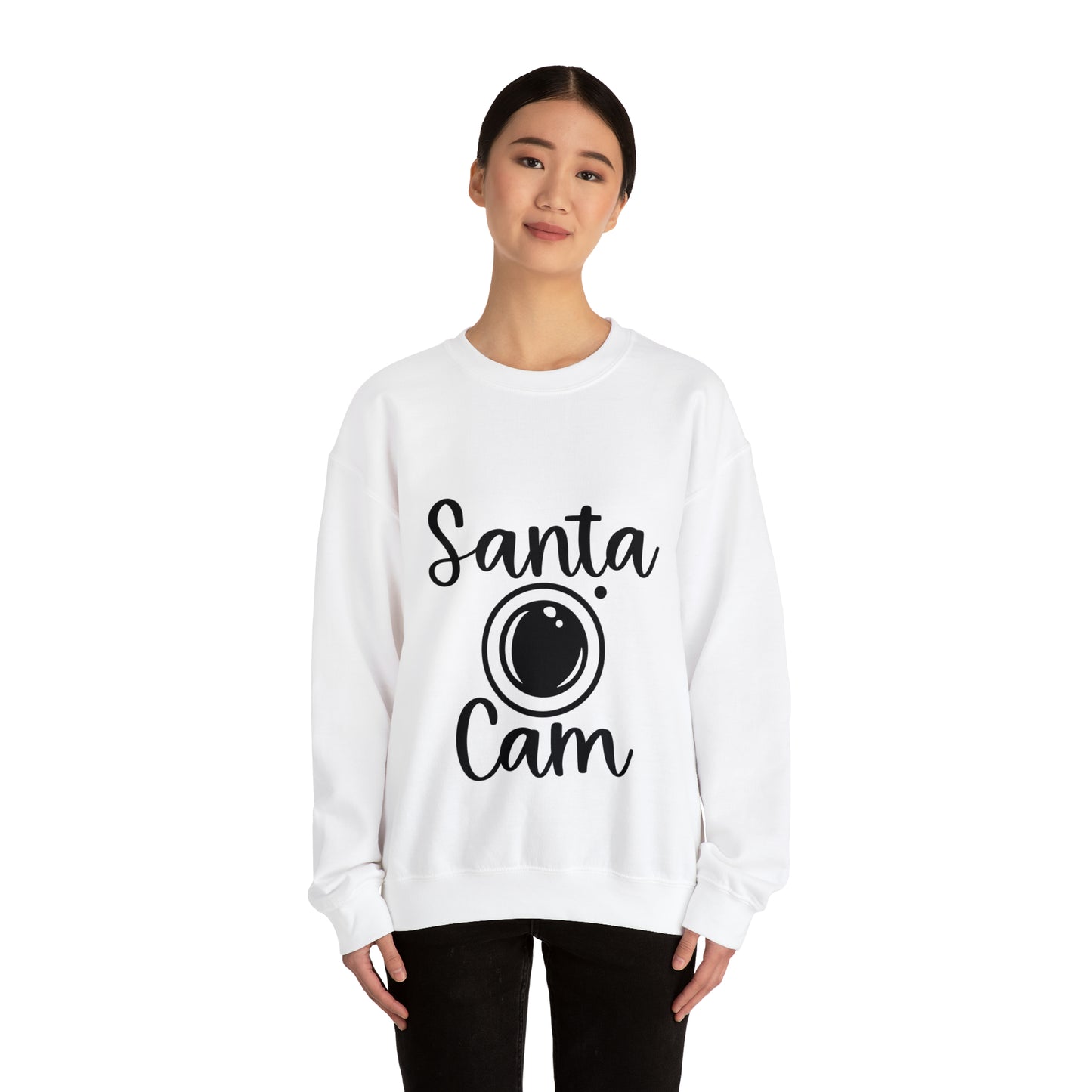 Santa Cam Unisex Heavy Blend™ Crewneck Sweatshirt image