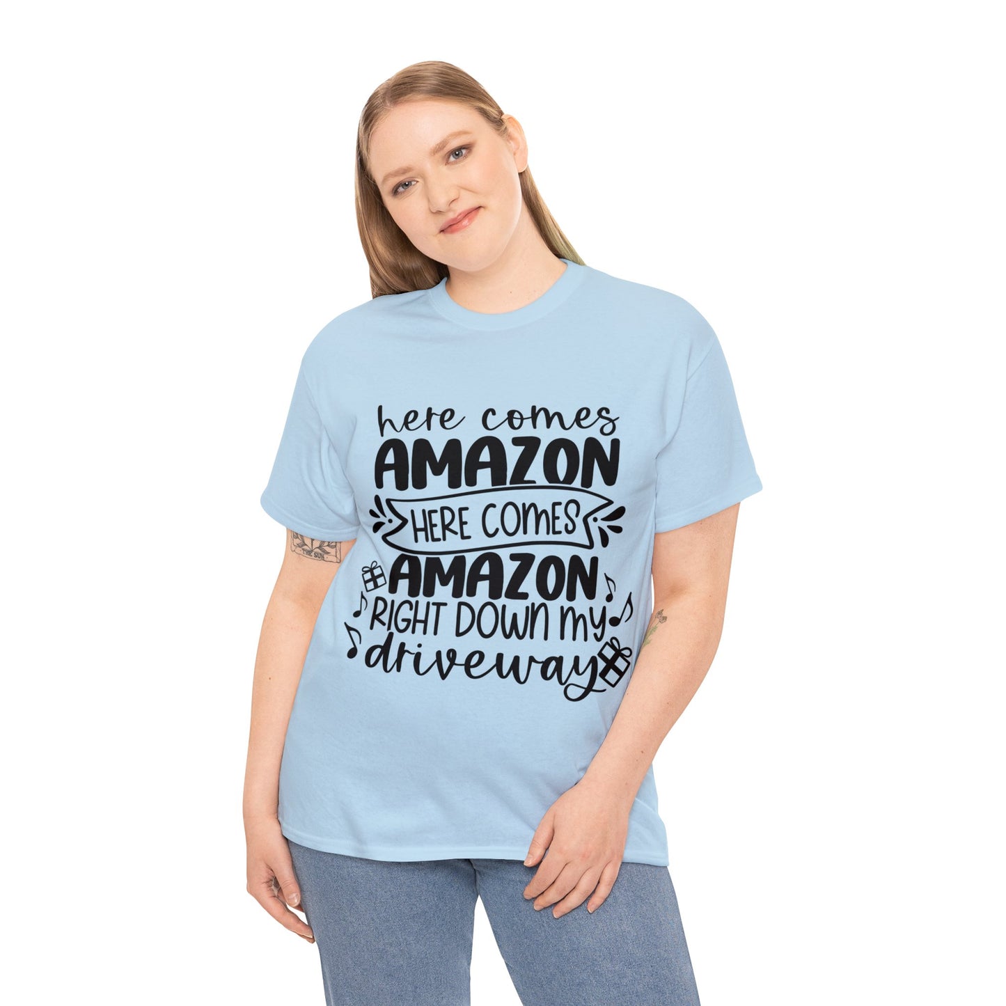 Amazon Driveway Unisex Heavy Cotton Tee