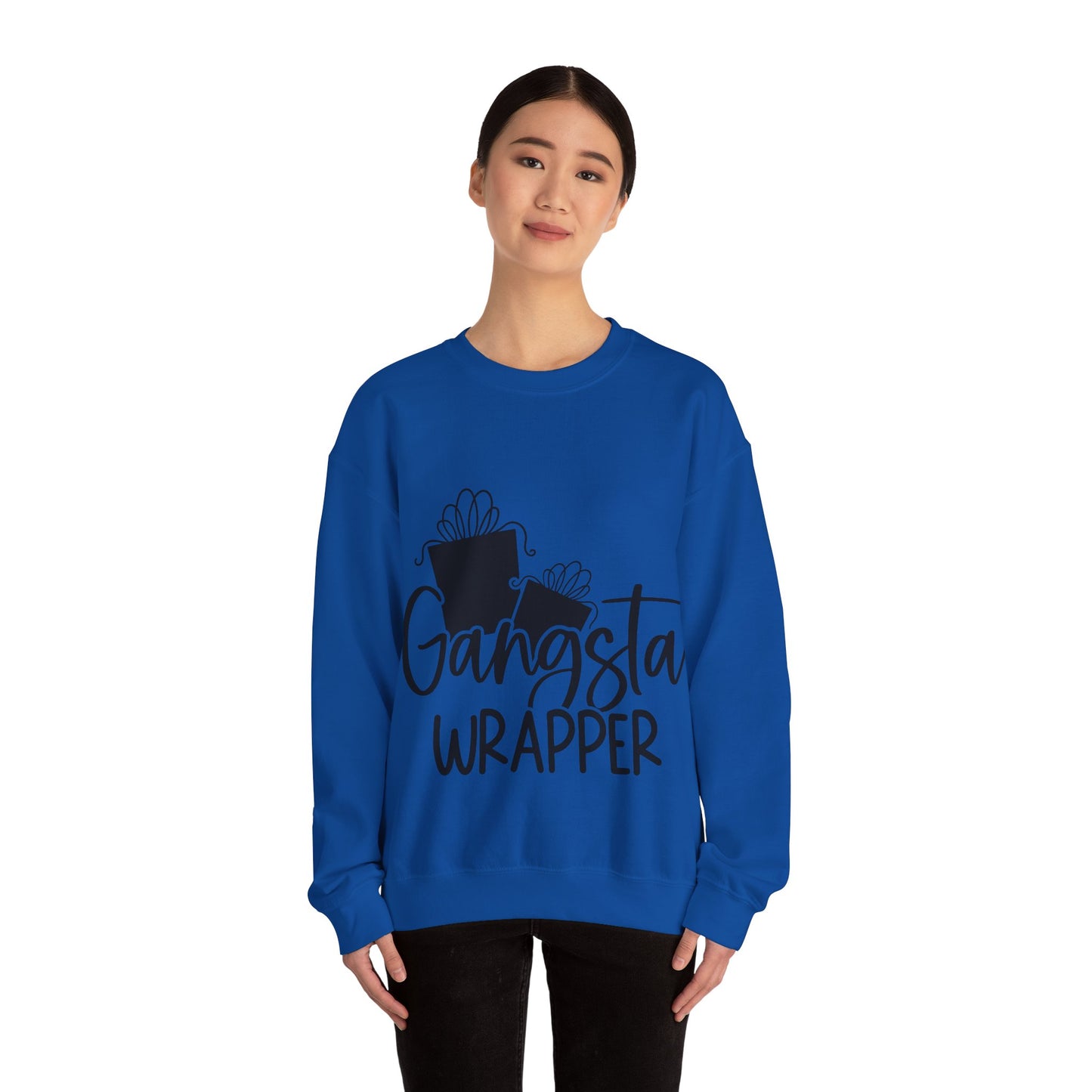 Gangsta Wrapper Unisex Heavy Blend™ Crewneck Sweatshirt